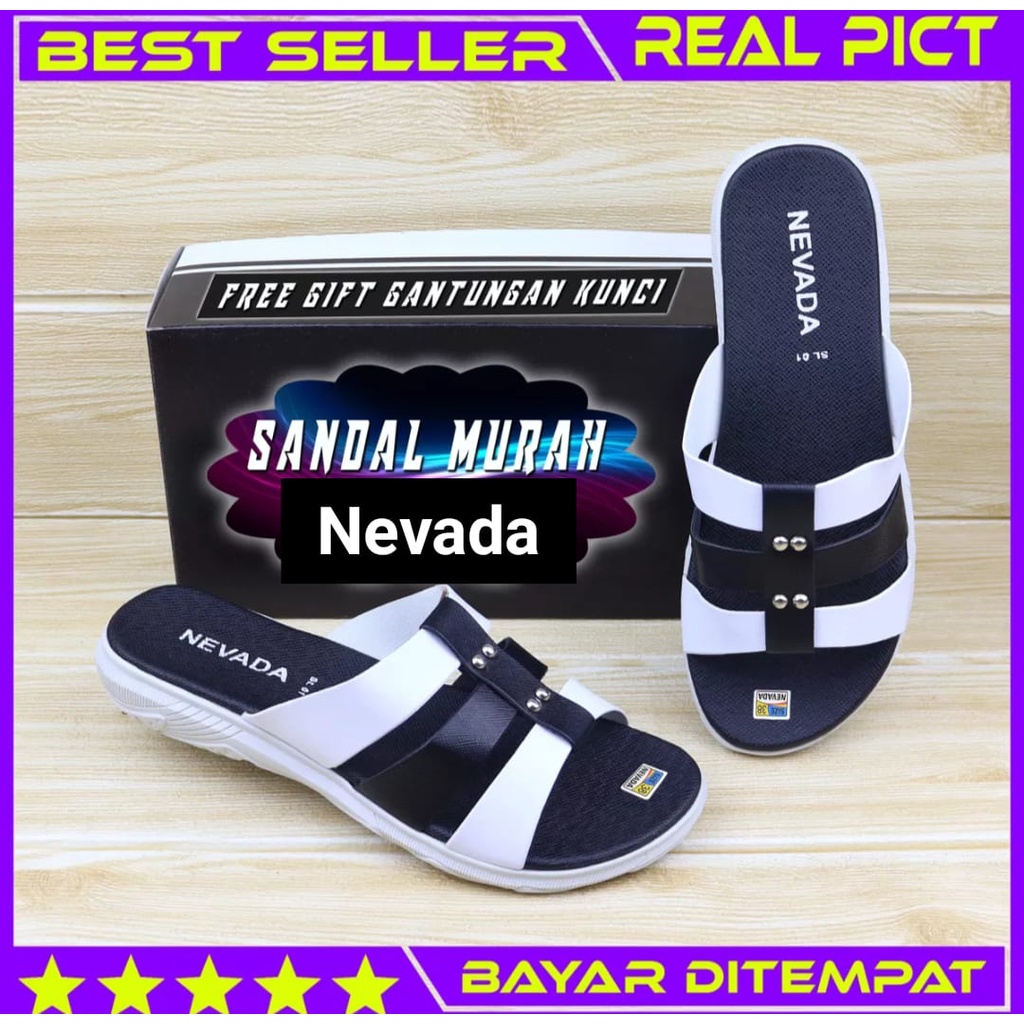 Sandal Sellop Nevada Terbaru Sandal Sellop Cewek Terbaru Sandal Wanita Trendy