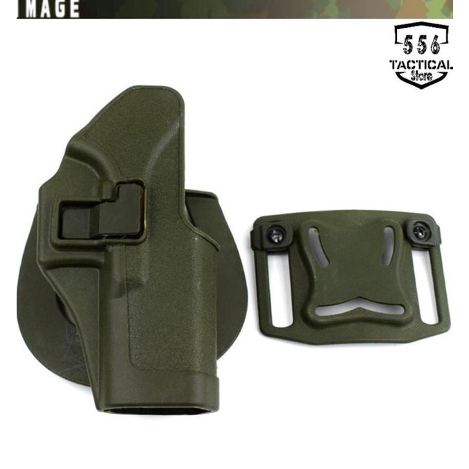 Holster sarung pistol blackhawk glock g17 - Hitam Star Seller
