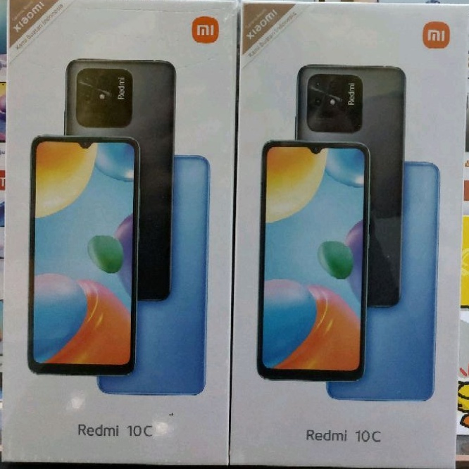 Xiaomi Redmi 10C 4/64 4/128 Garansi Resmi Tam