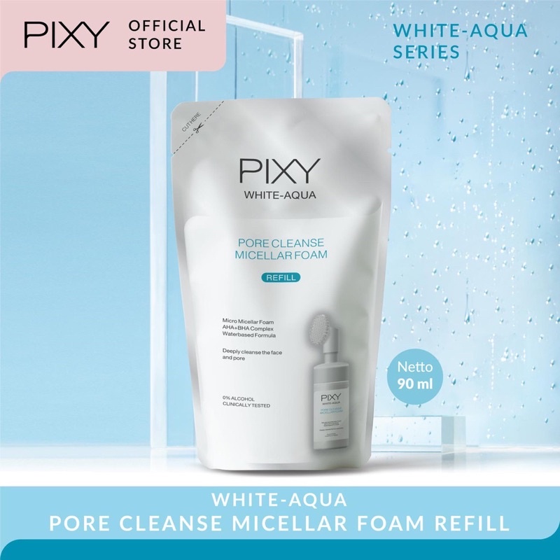 Pixy White Aqua Pore Cleanse Micellar Foam