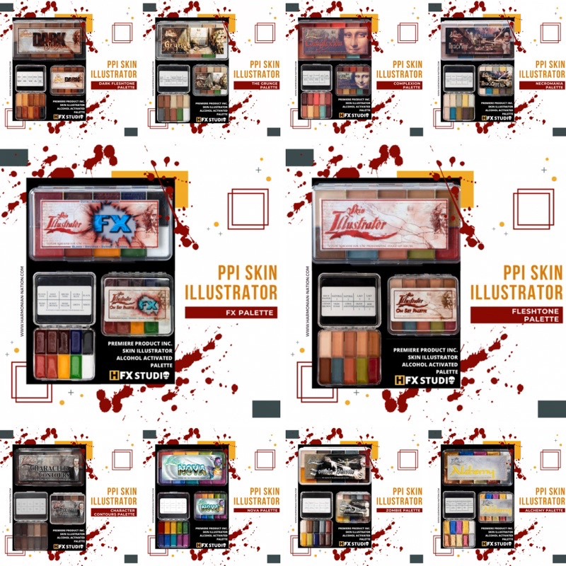 [Pre Order] DP 50% PPI Skin Illustrator Alcohol Activated Palette
