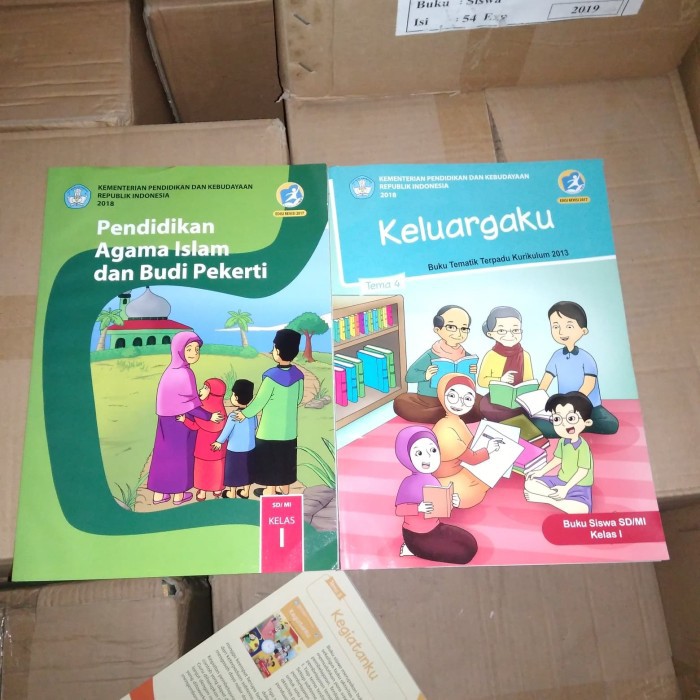 Tematik kelas 1 tema 4 dan PAI kelas 1