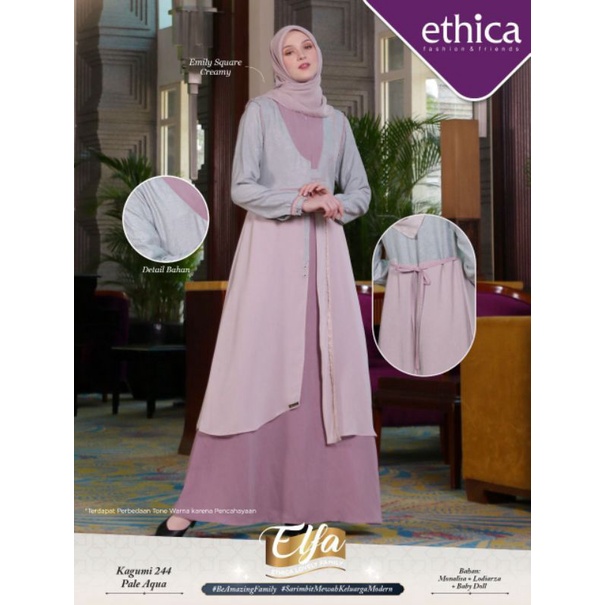 [READY] SARIMBIT ETHICA ELFA 238 PALE AQUA KAGUMI 244 KAHFI 211 ELFA 241