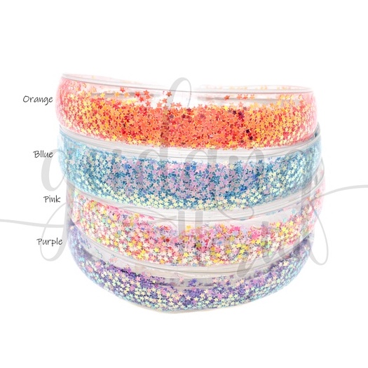 Bando Star Shake Shake Bandana Motif Binta Gliter Headband GH 211008