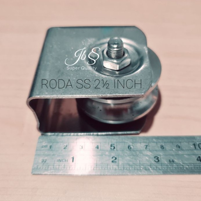 RODA 2½&quot; INCH STAINLESS STEEL SUS 201