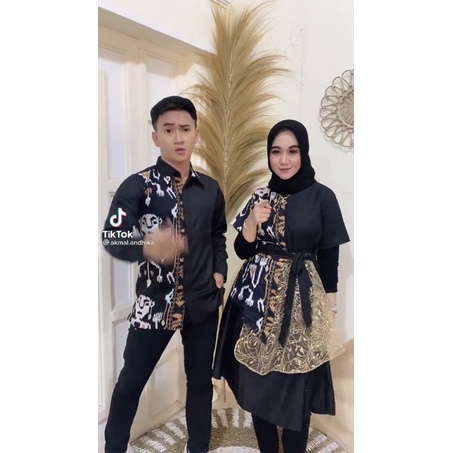 DRESS TILE TENGKORAK DEBBY STORE DRESS KONDANGAN DRESS BATIK DRESS NATAL COUPLE DRESS KONDANGAN COUPLE KONDANGAN