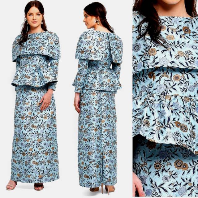 Zalia Set Peplum Dress