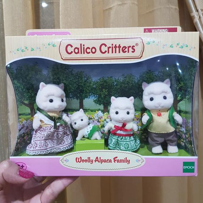 sylvanian families woolly alpaca family