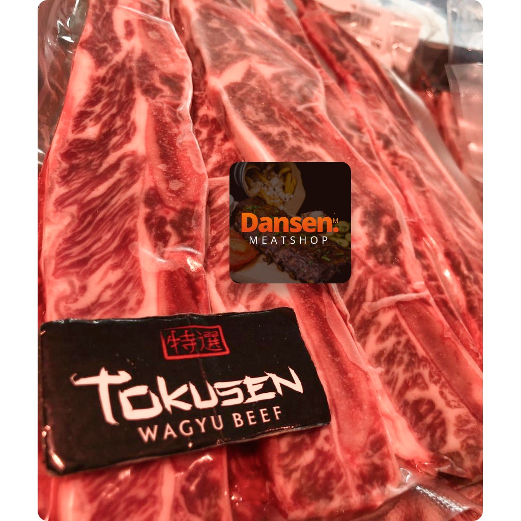 

(MIN PEMBELIAN 5 PCS/500gr) PREMIUM CAZASUKI RIBS IGA GALBI KOREAN BBQ - TOKUSEN WAGYU MB 4-5