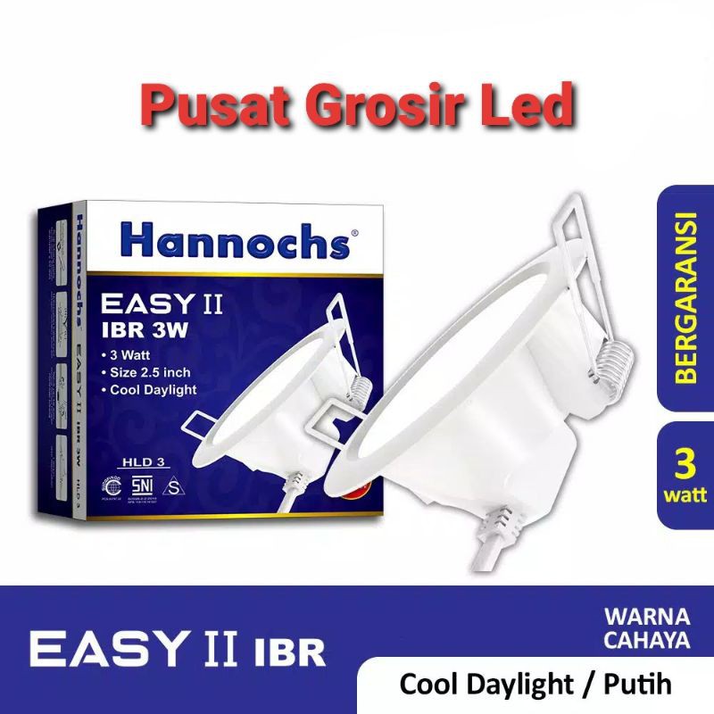 Led Panel Hannochs Easy 3 watt 3 FR - Downlight Led Hannochs Easy 3 watt 3w