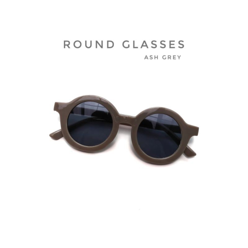 Kacamata anak | kacamata baby | around sunglasess | kacamata kekinian-Ash grey