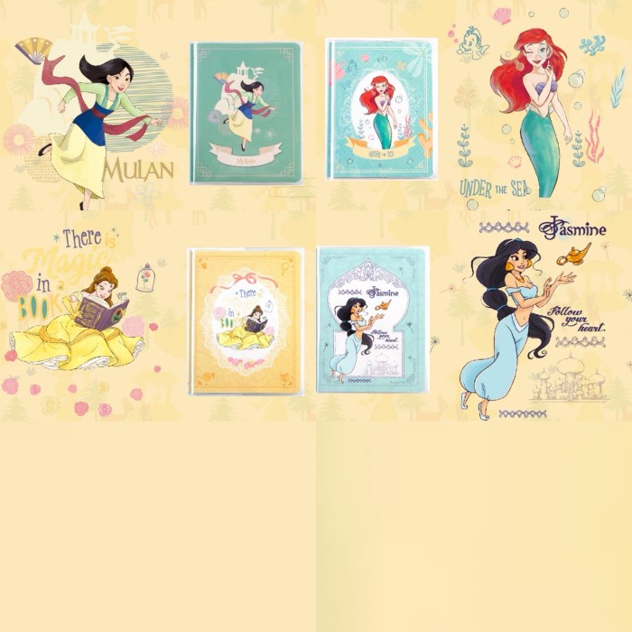 

Jualan Schedule Book Buku Harian Planner Notes Disney Princess Ariel Rapunzel Murah