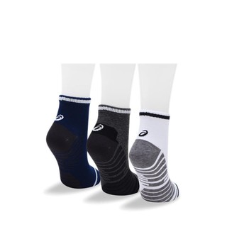 Asics 3PK Unisex SHORT Socks - Ocean | Shopee Indonesia