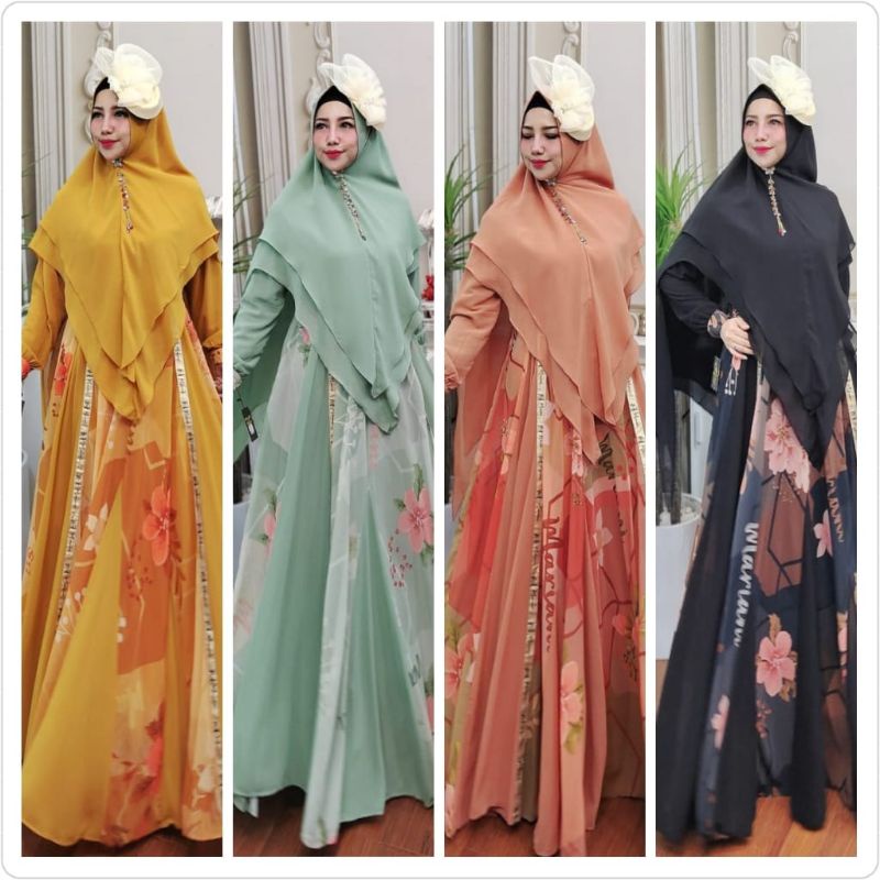 QEENSA SET SYARI BY MARIANI FASHION