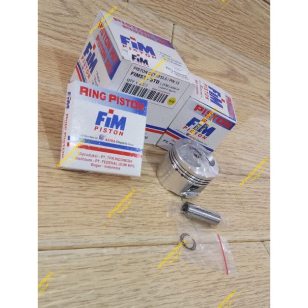 PISTON KIT JUPITER FIM  BORE UP 53 - STD , 100, 150, 175 *