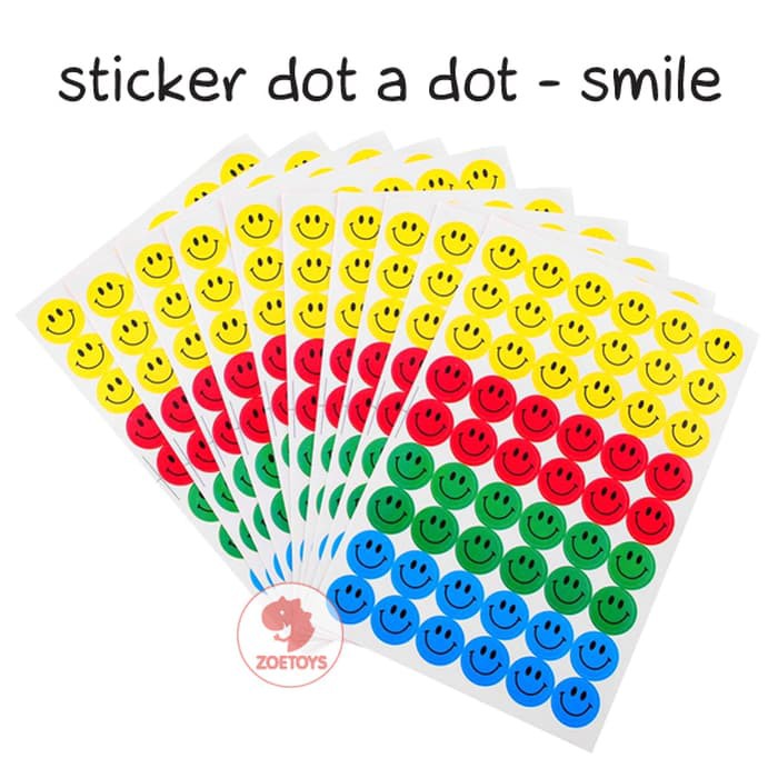 

Promo!!! Zoetoys Sticker Dot A Dot - Smile