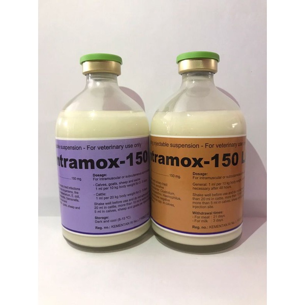 Amoxyline INTRAMOX-150 LA dan INTRAMOX-150