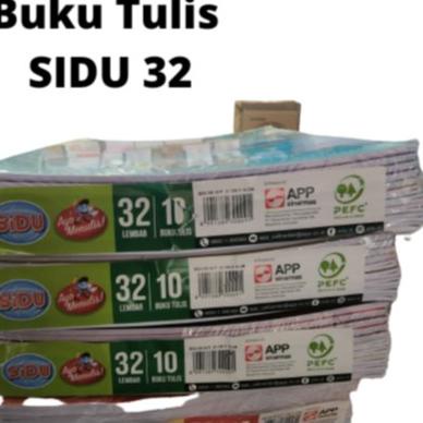 

❊ Buku Tulis Sinar Dunia SiDU 32 Lembar (per pak isi 10 buku) ☼