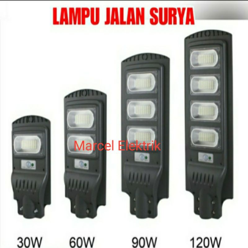 Lampu*PJU*Tenaga*SuryaMatahari*90WATT
