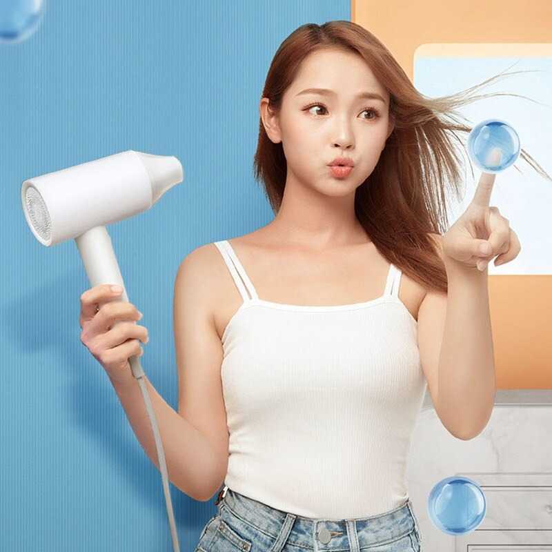 SHOWSEE Anion Hair Dryer A1 Negative Ion 1800W Electric Hair Care Pengering Rambut