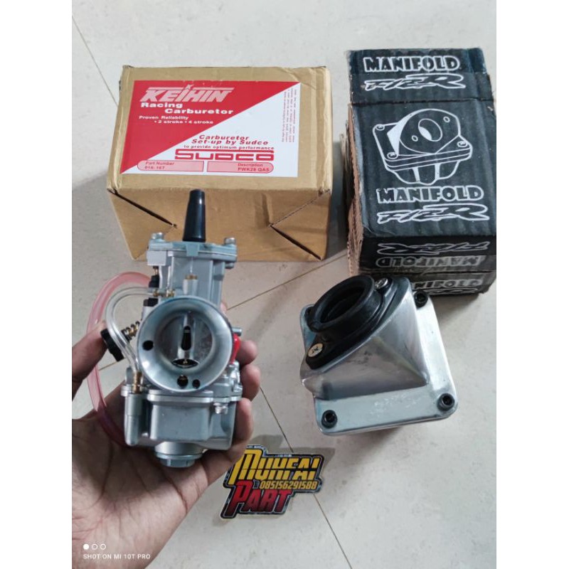 Paket manipol kodok racing fiz r f1zr plus karbu pwk 28 sudco super copy plus membran yamaha rxz