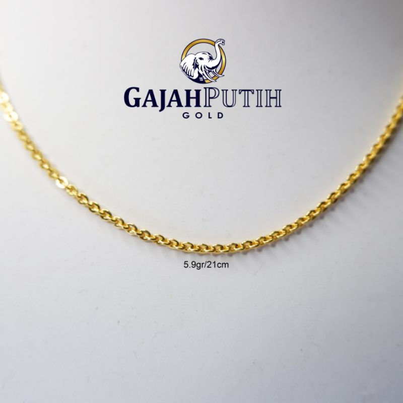 5,9gr Kalung Model Nori Emas Asli KodeO35921