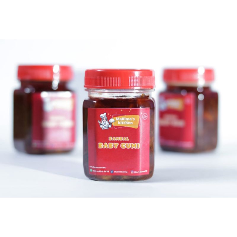 

Sambal Baby Cumi Marima's Kitchen 150ml