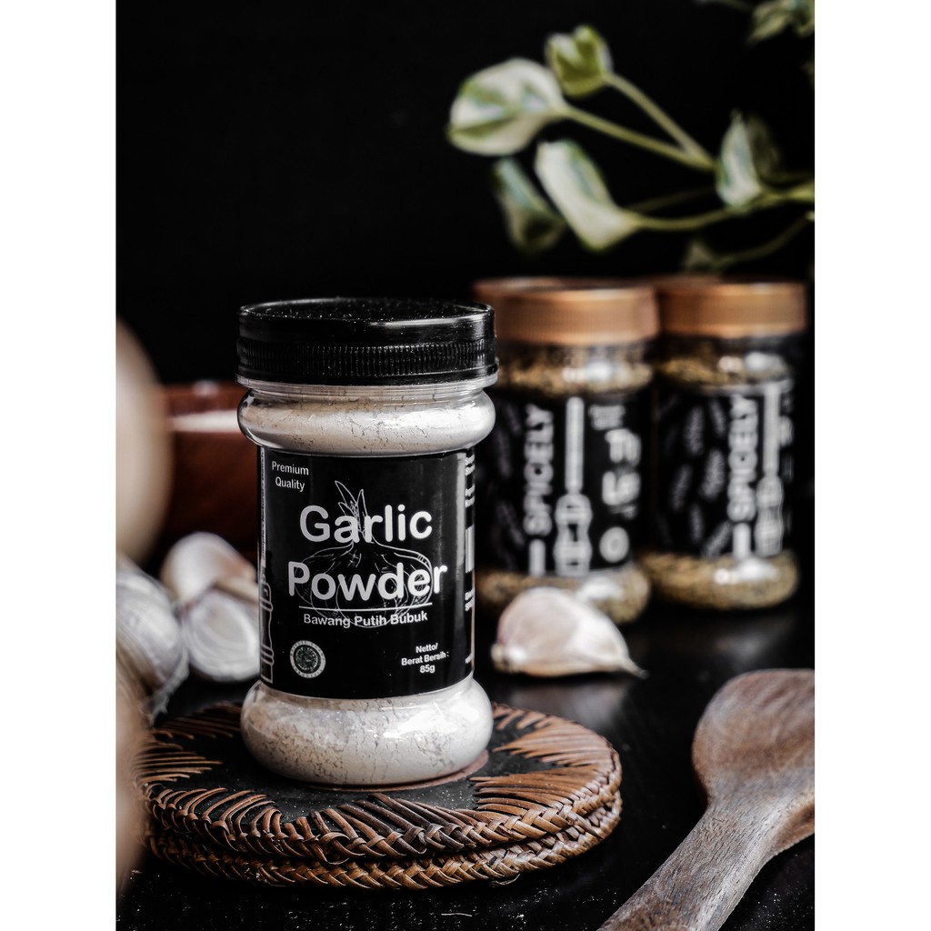 

Bawang Putih Bubuk Spicely 85g (Spicely Garlic Powder)