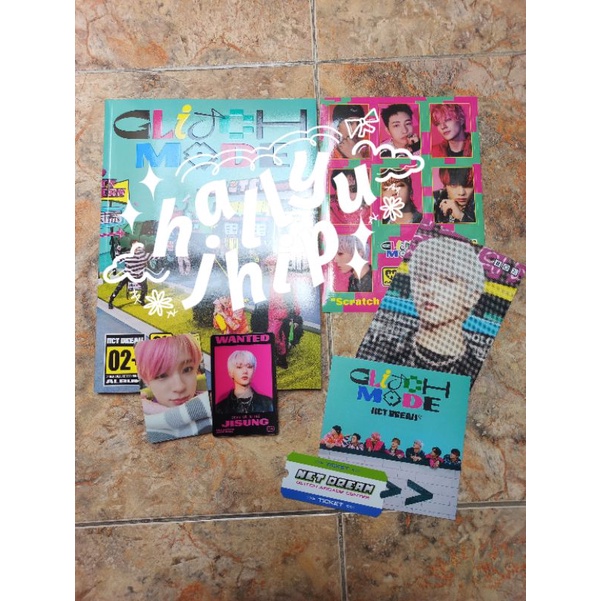ALBUM NCT DREAM GLITCH MODE UNSEALED PC JENO JISUNG CHENLE | BACA DESKRIPSI