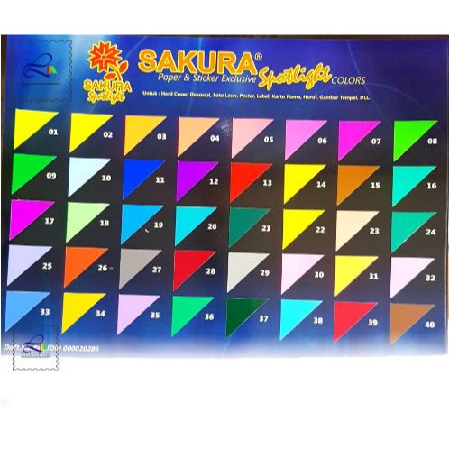 Jual Kertas Sakura Spotlight Paper Indonesia|Shopee Indonesia