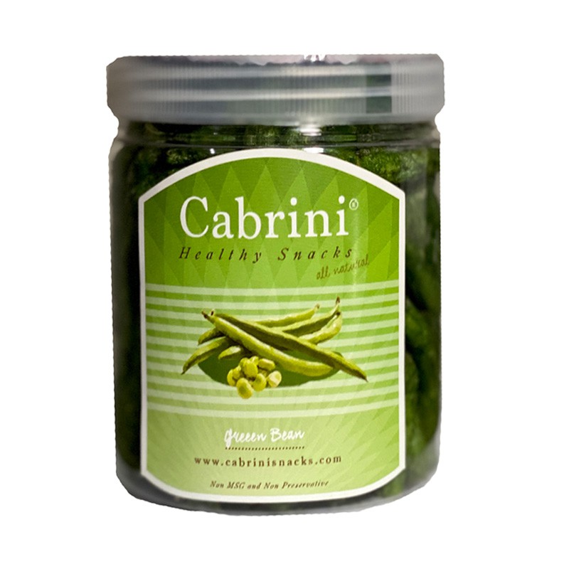 

Cabrini Healthy Snacks Green Bean ( 500ml ) - Keripik Buncis
