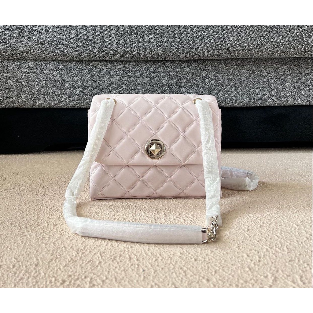 Kate Spade Natalia Small Flap Chalk Pink