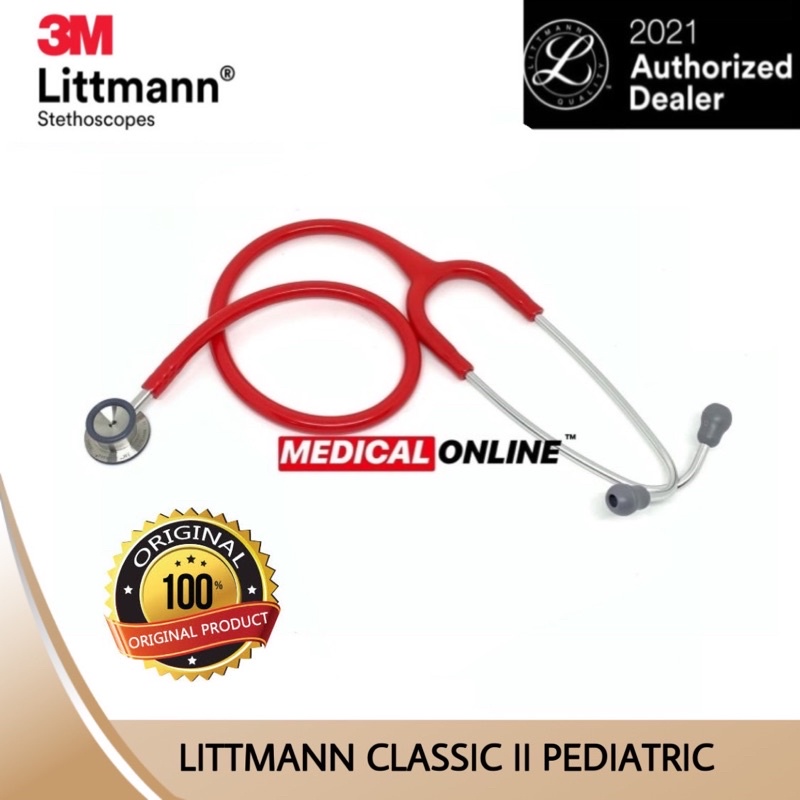 3M STETOSKOP LITTMANN CLASSIC II PEDIATRIC RED 2113R STANDARD LITMAN LITTMAN LITMANN MEDICAL ONLINE