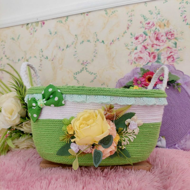 Keranjang Serbaguna / Keranjang Lucu / Keranjang Shabby