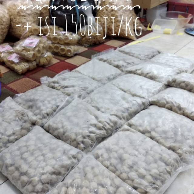 

Pentol Sapi Isi 150 biji per kg