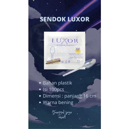 SENDOK MAKAN LUXOR