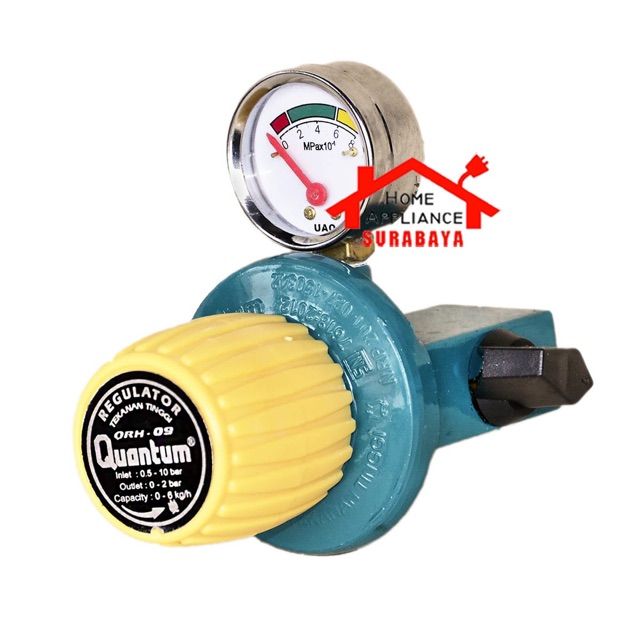 Regulator Meter High Pressure Tekanan Tinggi Quantum QRH 09 GB / QRH-09GB / QRH09GB