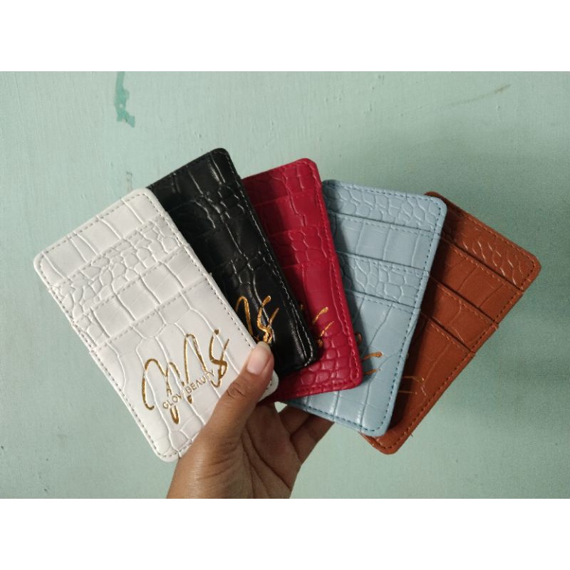 100 PCS READY POUCH CARD / POUCH CARD MS GLOW / POUCH MS GLOW / CARD HOLDER MS GLOW