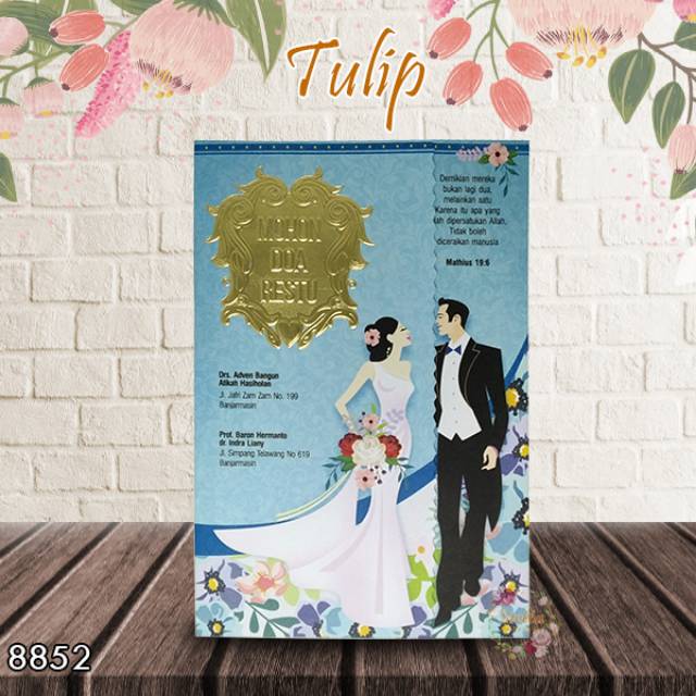 

Blangko Undangan Tulip 8852