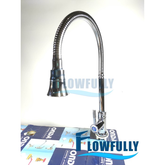V 697 GKU ONDA KRAN AIR DAPUR KITCHEN SINK CUCI PIRING LEHER FLEKSIBEL