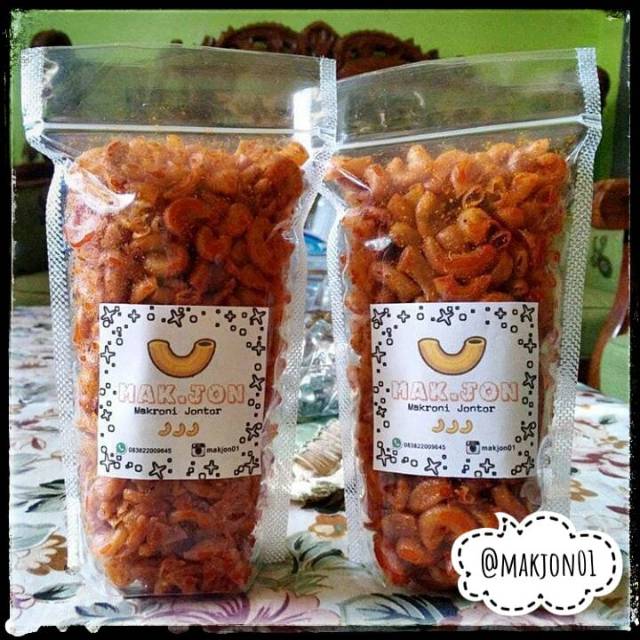 

100 gr Makaroni pedas..makaroni renyah