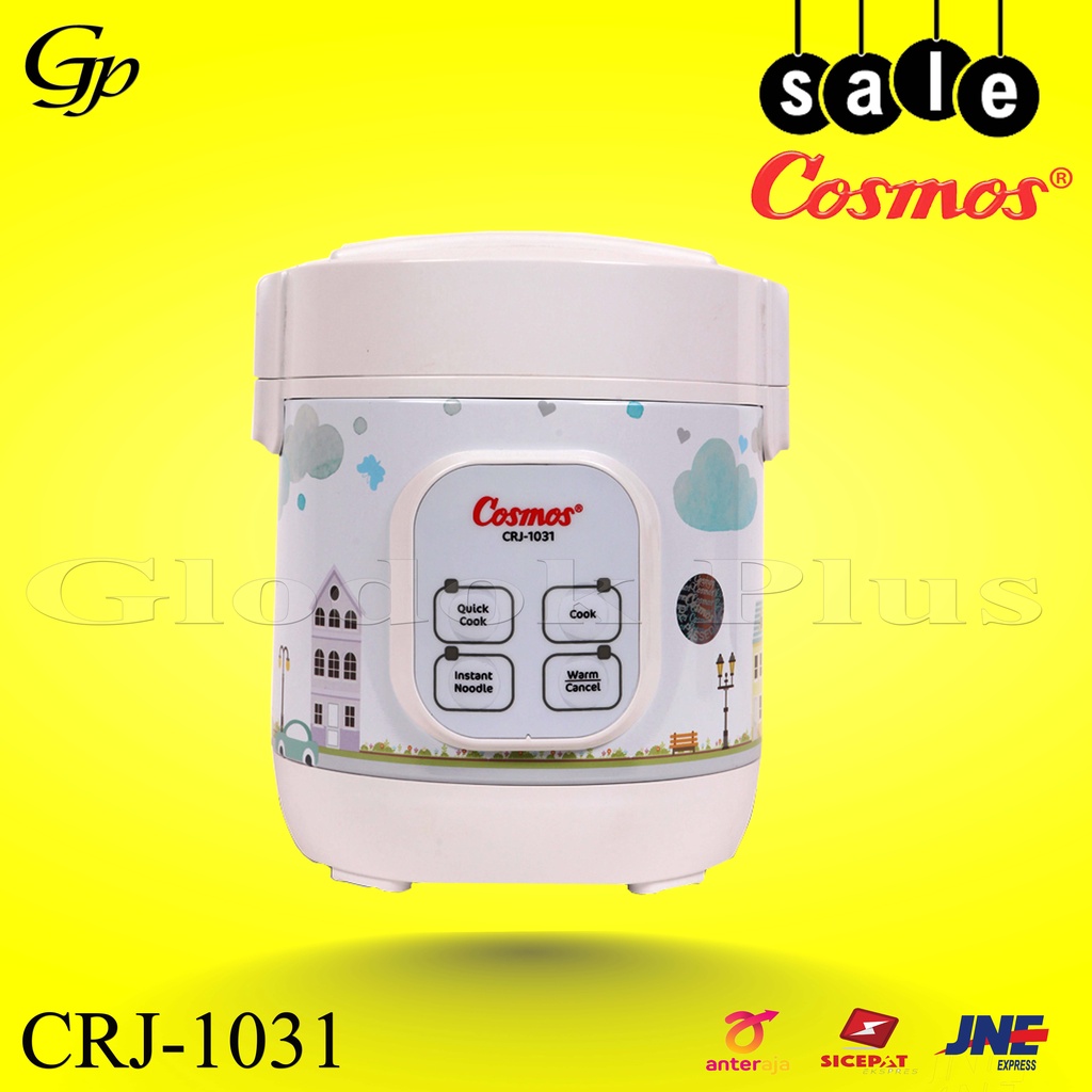 Cosmos CRJ-1031 digital rice cooker mini portable 0.3 l crj1031 4 in 1