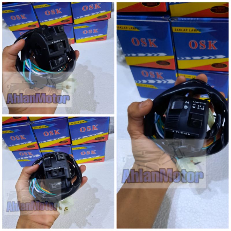 Holder Kiri SUPRA X LAMA /Holder Kiri Universal/Holder Supra X100 Murah/Saklar Lampu kiri SUPRA X