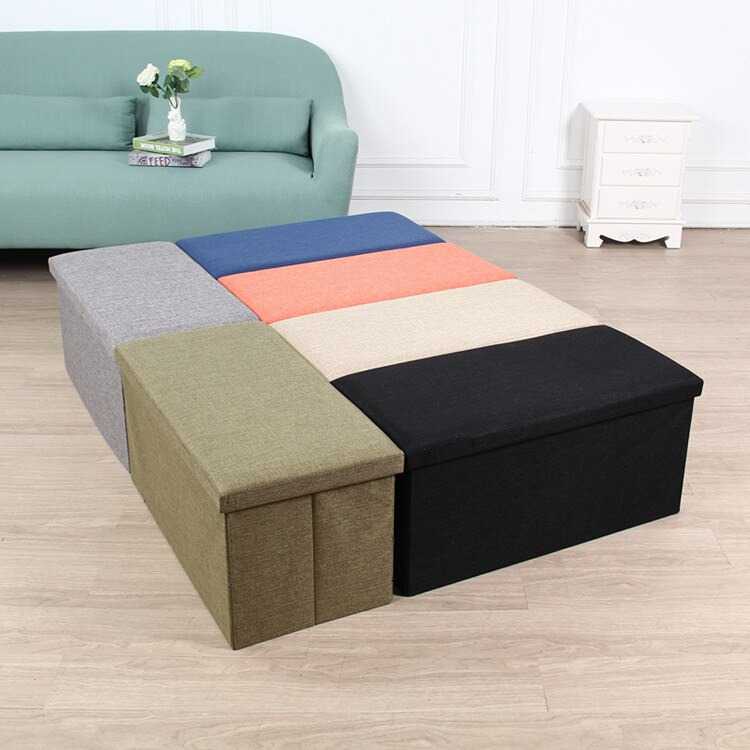 TD-DA1 TaffHOME Sofa Kotak Penyimpanan Barang Foldable Storage - L1705