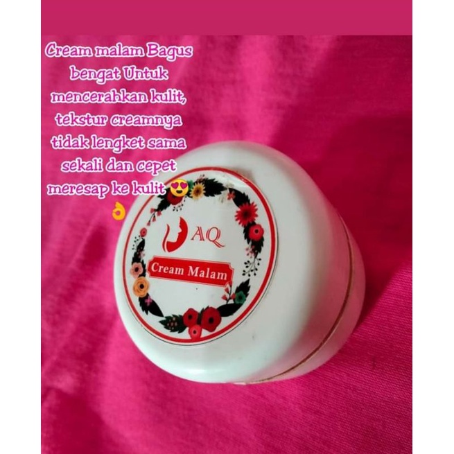 krim Malam AQ GLOW