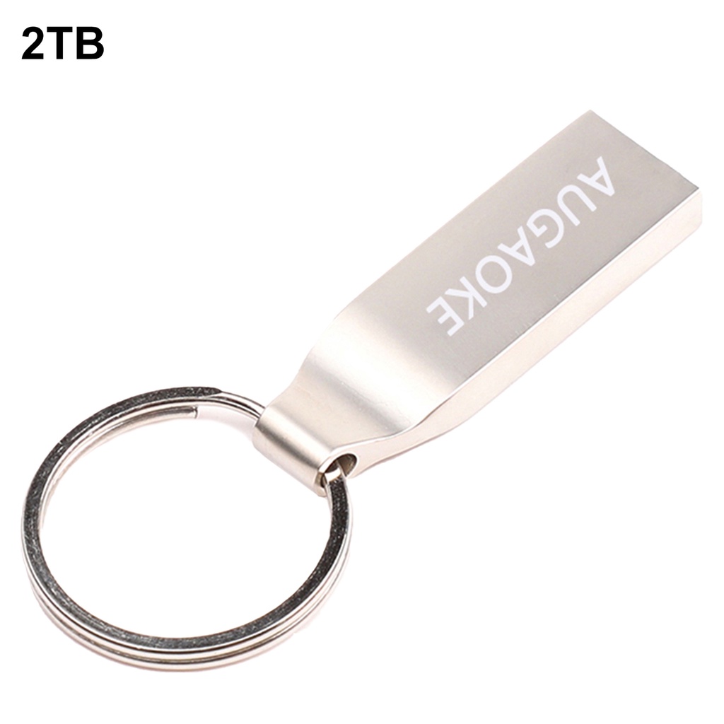 Flashdisk USB 3.0 1TB 2TB Kecepatan Tinggi Bahan Metal Anti Air Untuk Komputer