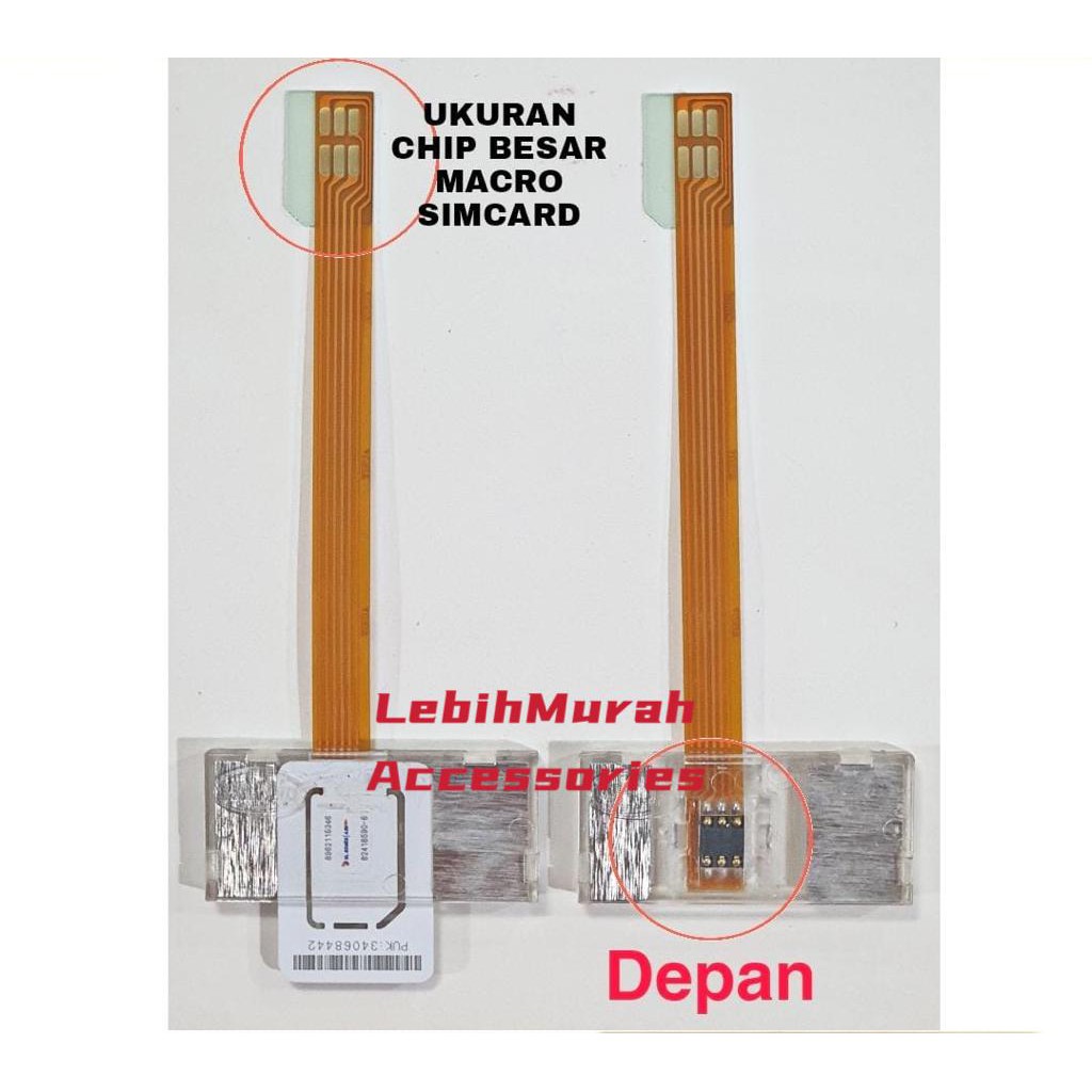 Aktivator Makro Simcard WIHUA Activator Simcard Kartu Chip Modem Aktivator Macro Cangkang Kecil Buat Perdana Baru