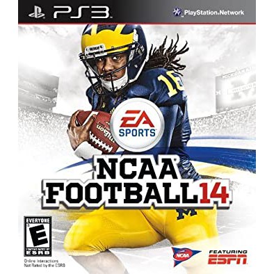 DVD Kaset Game PS3 PKG Multiman HEN NCAA Football 14