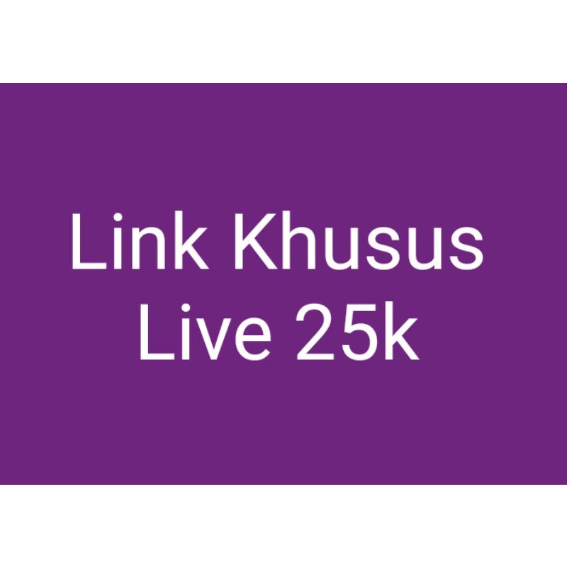 LINK KHUSUS LIVE