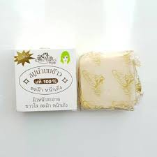 SABUN BERAS  ORIGINAL PUTIH THAILAND K BROTHER  THAI RICE MILK SOAP ASLI 100%